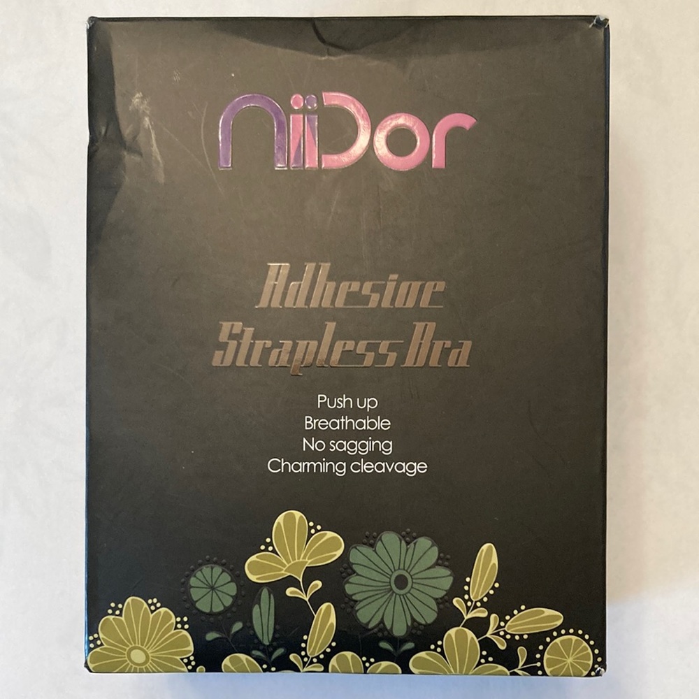 NiiDor Backless Strapless Adhesive Bra